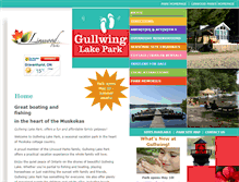 Tablet Screenshot of gullwinglake.com
